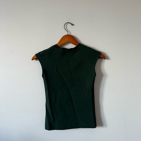 Zara Dark Green Top - Picture 6 of 6
